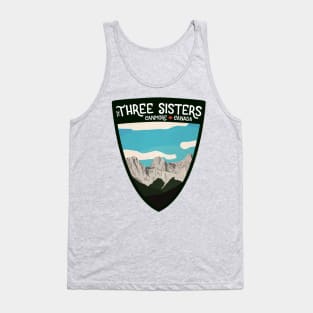 The Three Sisters - Canmore, Alberta Tank Top